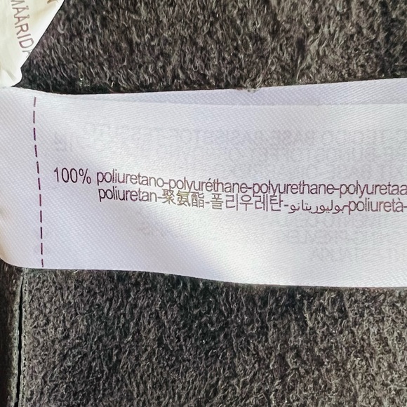 Zara faux leather mini black skirt - Picture 5 of 5